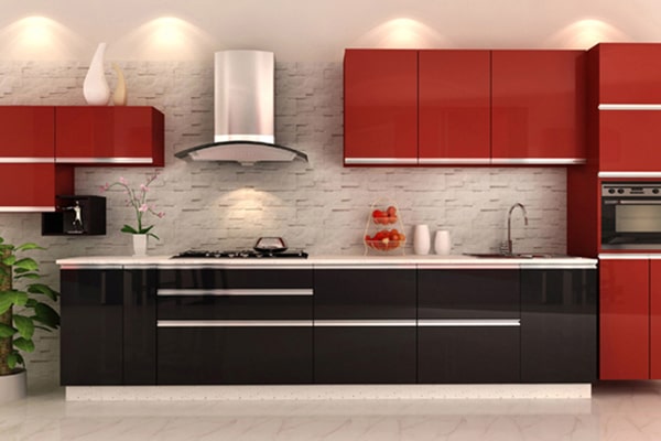 Straight Modular Kitchen